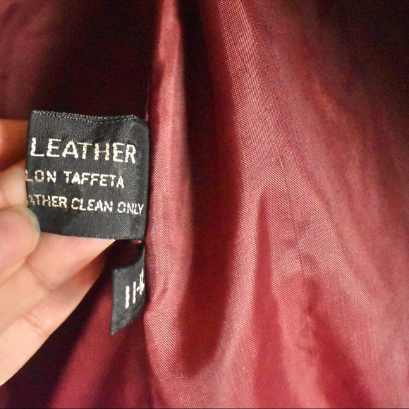 SOLD Foxmoor | Chocolately Vintage Genuine Leather Jacket - Picture 5 of 7